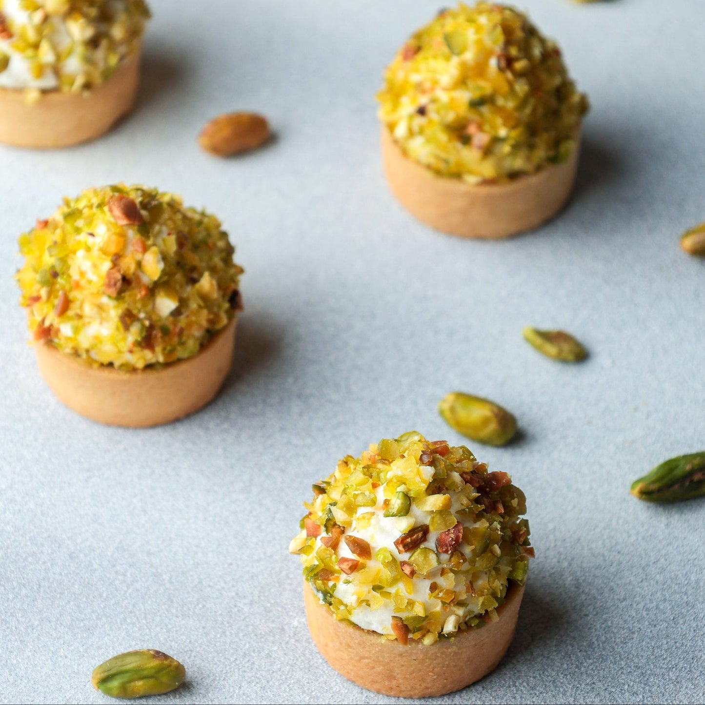 Mini Pistachio Tart (Dozen per Box)