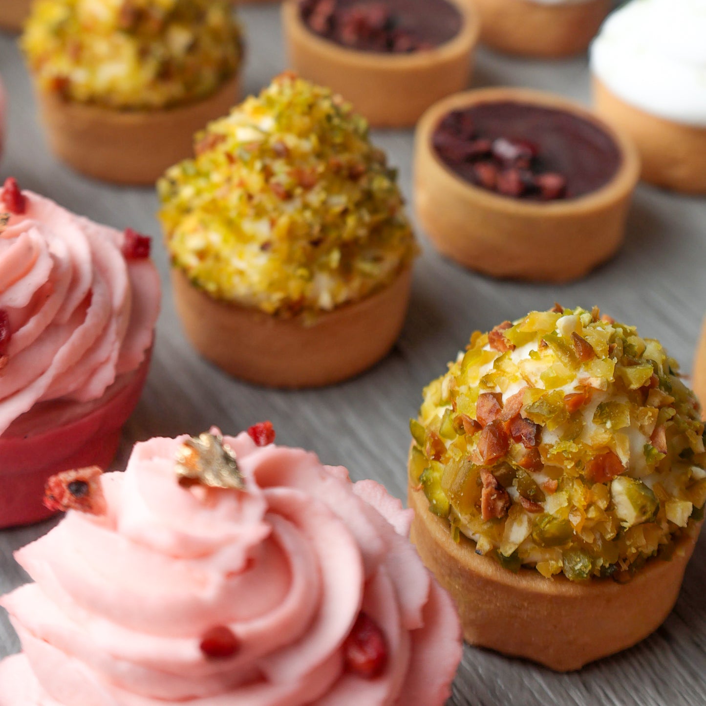 Assortment Mini Dessert Box (30 Mini Desserts per Box)