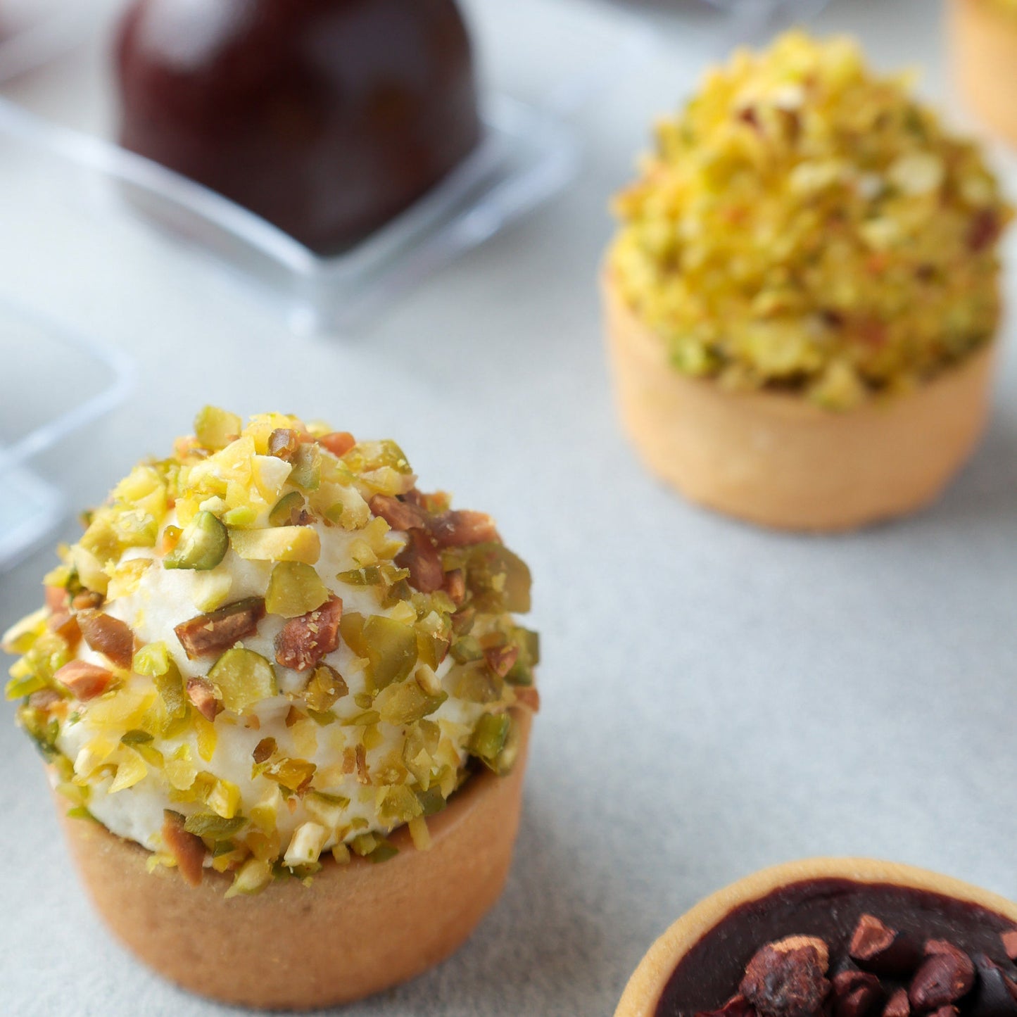 Mini Pistachio Tart (Dozen per Box)